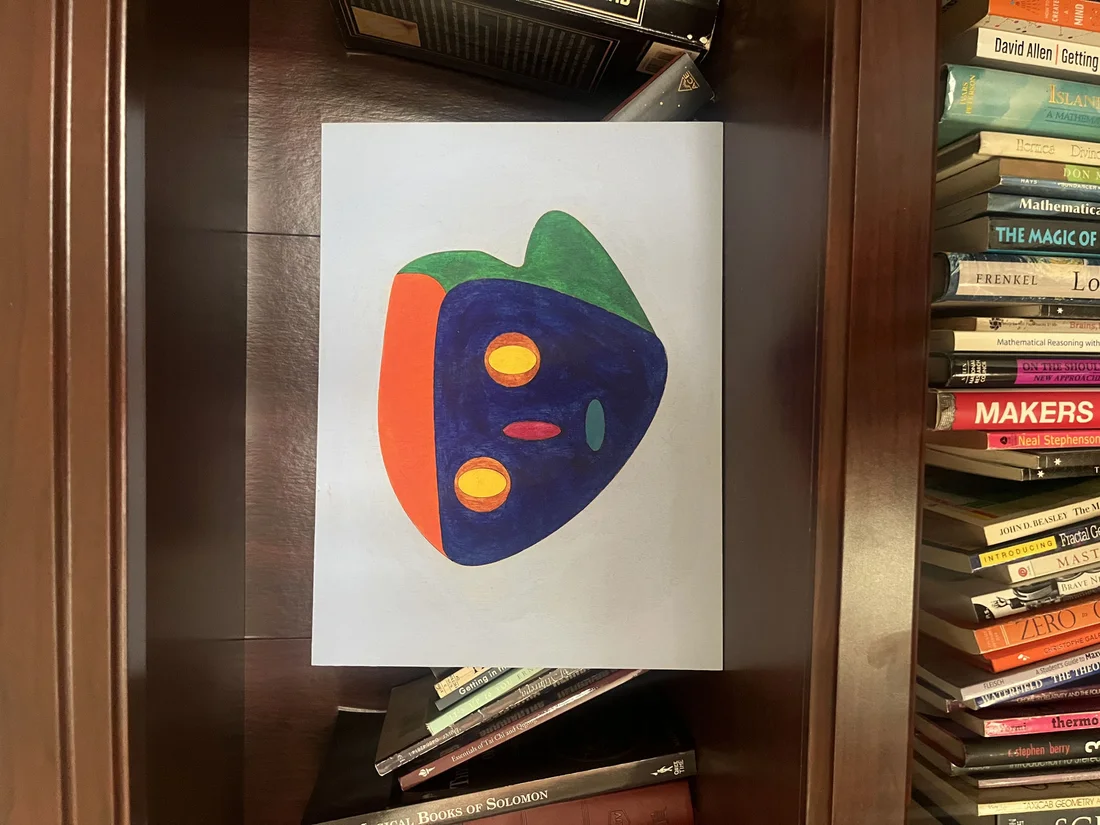 Effigy — original, painted by hand